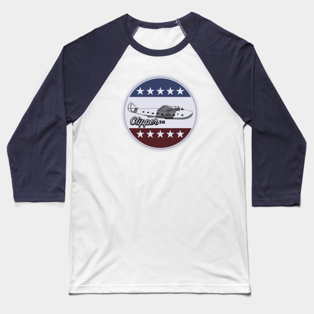 Clipper 314 Patch Baseball T-Shirt by TCP